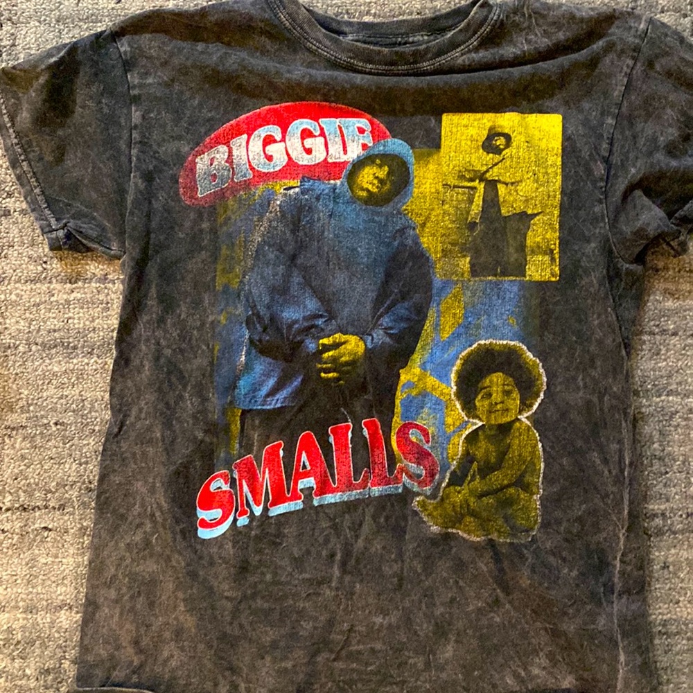 Biggie Smalls graphic t shirt